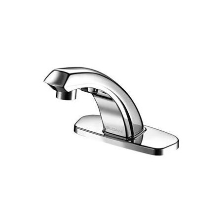 Sloan Sloan ETF880 Sensor Activated Brass Faucet, Above Deck Mixer, Plug Adapter, 0.5 GPM, Chrome 3365133BT